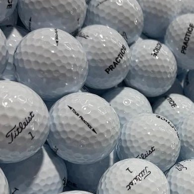 Titleist Tour Practice GRADE=NEW Never Been Hit | 300 per case [REF#022025A] - Golfball Monster (7438584021074)