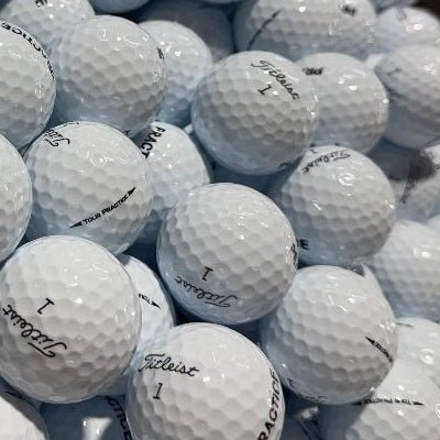 Titleist Tour Practice GRADE=NEW Never Been Hit | 300 per case [REF#022025A] - Golfball Monster (7438584021074)