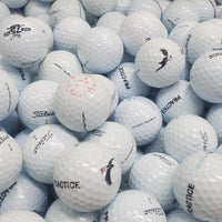 Titleist Tour Practice Logo AB Grade Used Golf Balls | 300 Per Case [REF#071123B] (7138479210578)