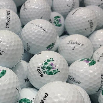 Titleist Tour Practice/NXT Logo Used Golf Balls AB Grade | 300 Per Case [REF#061423A] - Golfball Monster (7126219948114)