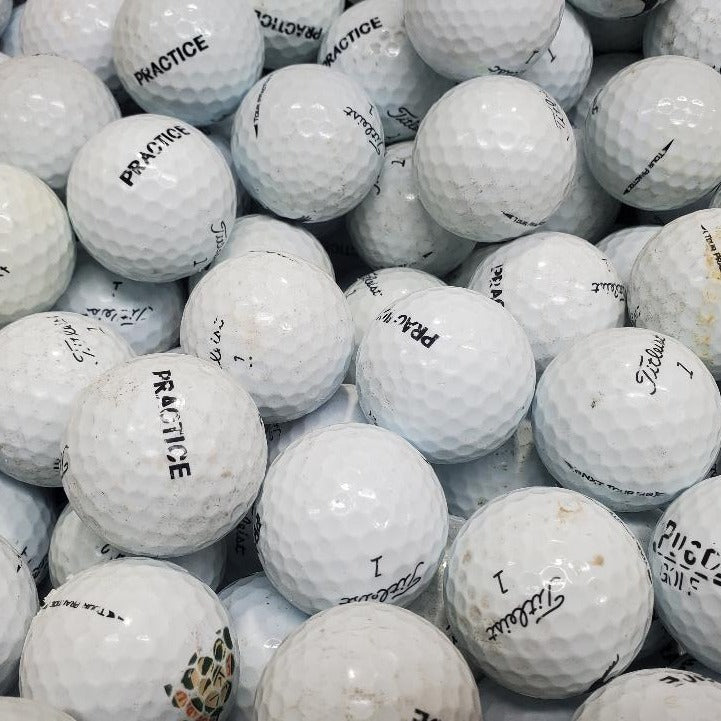 Titleist Tour Practice Logo Range Used Golf Balls BC Grade | 300 Per Case [REF#100723C] x - Golfball Monster (7170036367442)