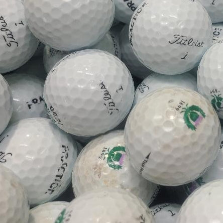 Titleist Tour Practice/NXT Logo Used Golf Balls CB Grade | 300 Per Case [REF#091924] (7390155964498)