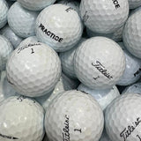 +++ Titleist Tour Practice White AB Used Range Golf Balls | 2100 per Lot [REF#020926A&W70]