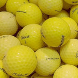 Titleist Tour Practice Yellow DC Grade Used Golf Balls | 300 Balls Per Case [REF#091523C] (7161439617106)