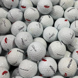 +++ Titleist Tour Practice Logo AB Grade Used Golf Balls | 300 Per Case [REF#063026A&W-03]