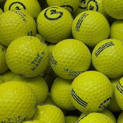 Top Range Logo Yellow B Grade Used Golf Balls | 300 per case [REF#050725A] - Golfball Monster (7456150716498)