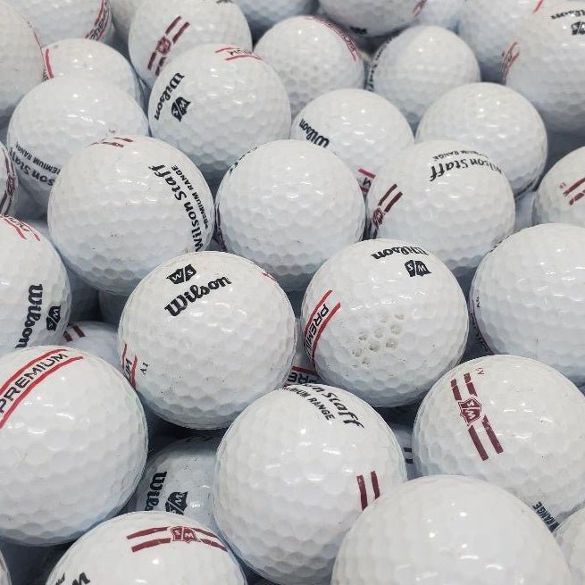 Wilson Red Range Used Golf Balls B - A Grade | 300 Per Case [REF#0701024C] - Golfball Monster (7367395180626)