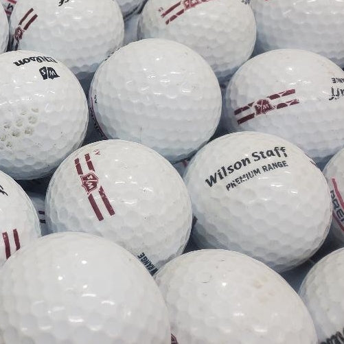 Wilson Red Range Used Golf Balls B-A Grade | 300 Per Case [REF#0701024C] (7367395180626)