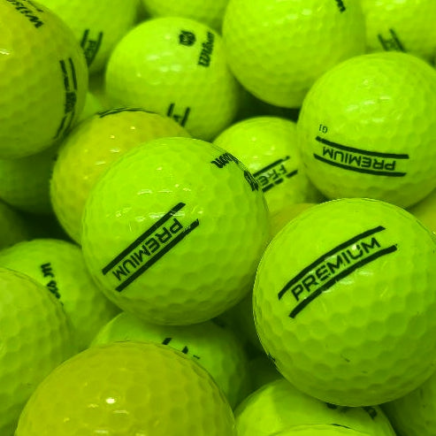 Wilson Range Yellow A-B Grade Used Golf Balls | One Lot of 540 [REF#092624T] (7391898697810)