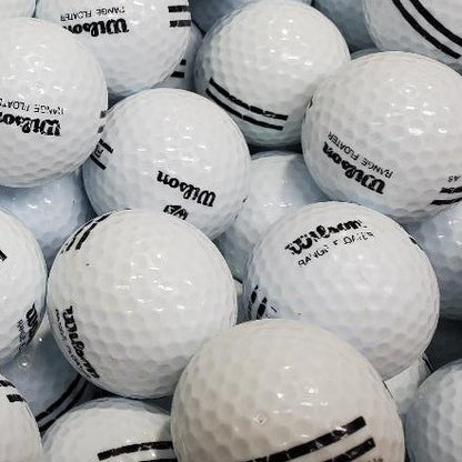 Wilson Range Floaters AB Grade Used Golf Balls | 300 Per Case [REF#082523A] - Golfball Monster