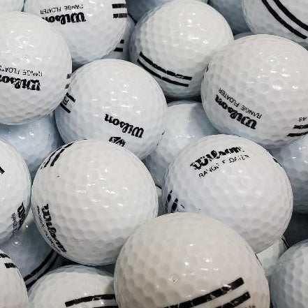 Wilson Range Floaters AB Grade Used Golf Balls | 300 Per Case [REF#082523A] (7154654478418)