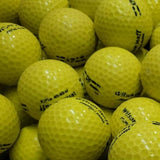 Wilson Yellow D Grade Used Golf Balls | 300 Per Case [REF#110323Z] (7184693428306)