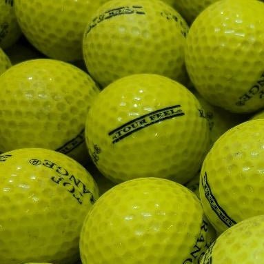 Yellow "Cosmetically Challenged" ABC Grade Used Golf Balls | Cases of 300 each [REF#111324A] - Golfball Monster