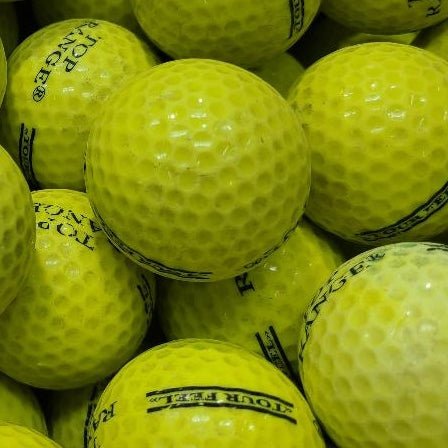 Yellow "Cosmetically Challenged" ABC Grade Used Golf Balls | Cases of 300 each [REF#111324A] - Golfball Monster (7407019360338)