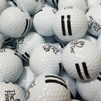Black Stripe Practice Logo BRAND NEW Golf Balls (6670431977554)