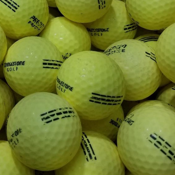 Bridgestone Precept Yellow Used Golf Balls C-B Grade One Lot 3252 [REF#G017] (6849203011666) (7399389626450)