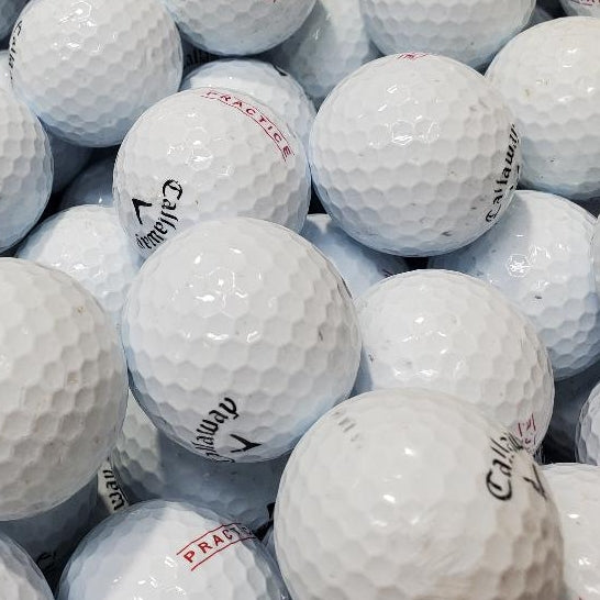 Callaway No Stripe Limited Flight B-A Grade Used Golf Balls | One Lot of 2606 [REF#A0831] (6957008748626)