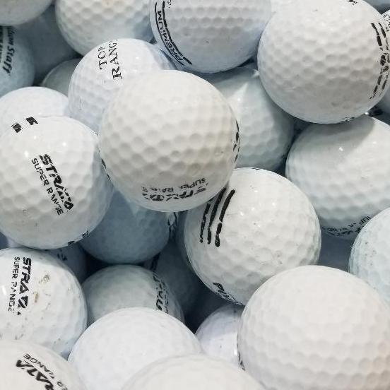 Black Stripe LOGO BC Grade Used Golf Balls | 300 Per Case [REF#410] - Golfball Monster (6796386992210)