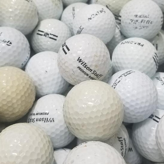 Black Stripe CB Grade Used Golf Balls (6686536007762) (6686541250642)