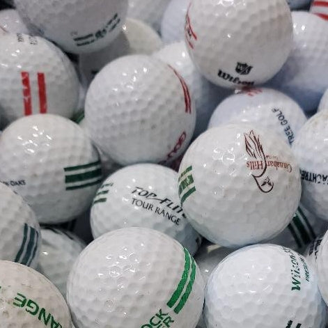 Mixed Colors Logo ABC Grade Used Golf Balls | 600 Per Case [REF#S0908F] (6963062014034)