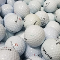 Mix Range Practice No Stripe AB Grade Used Golf Balls Single Lot of 1200 (6660295819346) (6660296900690) (6660296998994)