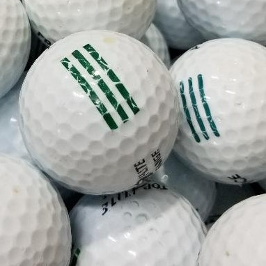 Green Stripe Practice Used Golf Balls A-B Grade (6658654142546) (6658655682642)