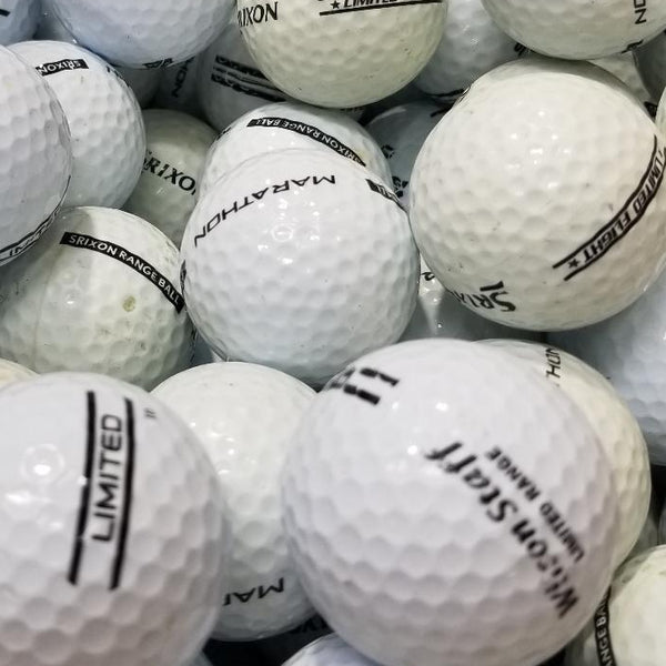 Mix Range Limited Fight A-B Grade Used Golf Balls | 600 Per Case [REF#J092] (6918940590162)