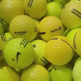 Mix Yellow Limited Flight Used Golf Balls AB Grade (6660320133202)