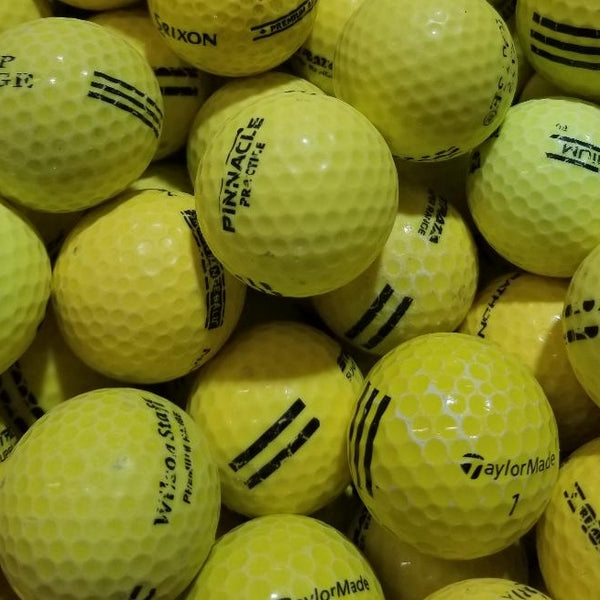Mix Yellow BC Grade Used Golf Balls One Lot of 1200 (6781769646162)