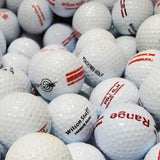 Practice Range Mixed Color Logo A-B Grade Used Golf Balls | 600 Per Case [REF#A773] (6939119190098)