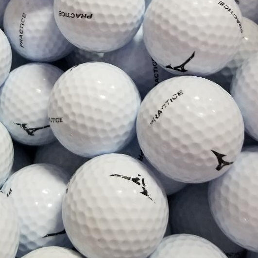 Mizuno Practice No Stripe Used Golf Balls B-A Grade | Lot of – GolfballMonster