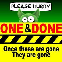 One-And-Done-Golf-Balls-For-Sale (4514850668626) (4845326630994) (4922609696850) (6642517966930) (6785461190738) (6785462435922)