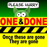 One-And-Done-Golf-Balls-For-Sale (6615519789138) (6615535026258) (6615535157330) (6615535190098) (6634548625490)