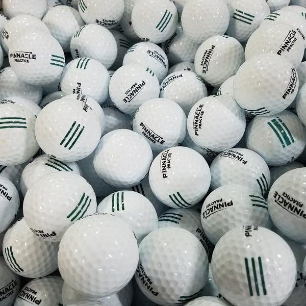 Pinnacle Green Practice Used Golf Balls A-B Grade (4513387216978) (6615392616530) (6615392682066)