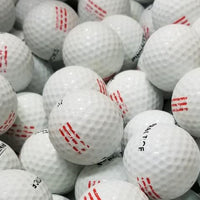 Pinnacle Red Practice Used Golf Balls BC Grade One Lot 1200 [REF#907] (6843366867026) (6843377451090)