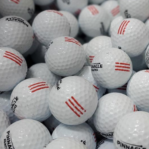 Pinnacle Red Practice Used Golf Balls AB Grade One Lot 600 [REF#G018] (6849741389906)