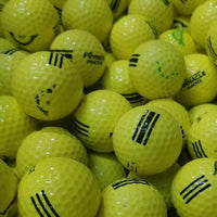 Pinnacle Practice Yellow Logo A-B Grade Used Golf Balls (6642517966930)
