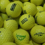 Pinnacle Practice Yellow Logo A-B Grade Used Golf Balls (6642517966930)