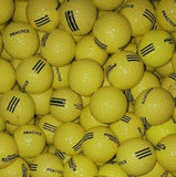 Pinnacle Practice Yellow A-B Grade Used Golf Balls | One Lot of 1200 (6785462435922) (6801645404242) (6801646682194) (6838536929362)