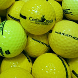Mix Yellow Limited Flight Logo AB Grade Used Golf Balls | One Lot of 600 [REF#s0917] (6968762957906)