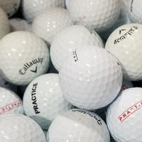 Practice No Stripe A-B Grade Used Golf Balls | 600 Count [REF#J067] (6910344069202)