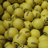 Yellow Logo Used Golf Balls A - B Grade | 300 Per Case [REF070825A] ** - Golfball Monster (4604126625874)