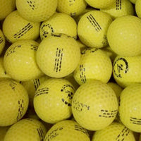 Yellow Logo Used Golf Balls C-D Grade (4629644148818)