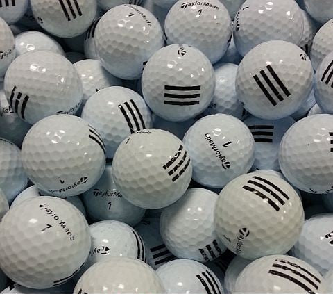 Taylormade Three Stripe Used Golf Balls A-B Grade (4509291905106) (6844191309906) (6844193013842) (6844193996882) (6844194193490) (6849092091986)
