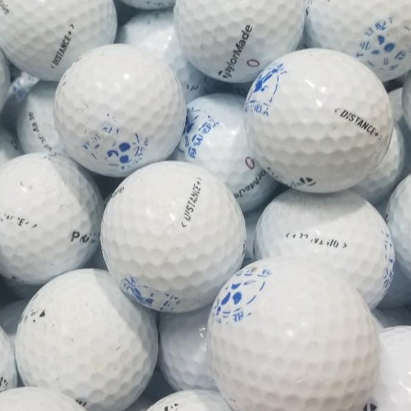 Practice "Competition" White Used Golf Balls D Grade [REF#F011] (6869115928658)