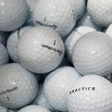 Taylormade Practice No Stripe Used Golf Balls B-C Grade (6660299784274)