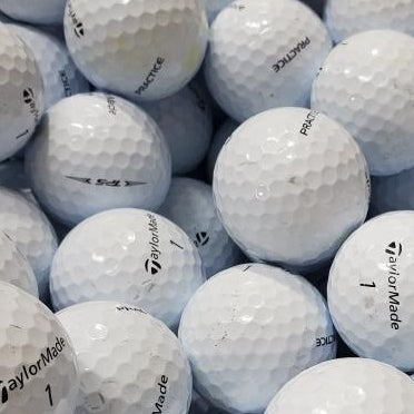 Taylormade TP5X Practice No Stripe Used Golf Balls A-B-C Grade (7055601500242)