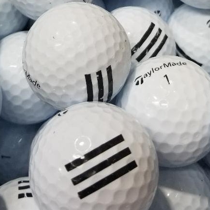Taylormade Three Stripe Used Golf Balls A-B Grade  (4831157157970) (6661802164306) (6661802491986)