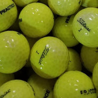 Titleist Tour Practice/NXT Yellow Used Range Golf Balls B-A Grade | One lot of 600 (6781787897938) (6781797072978)