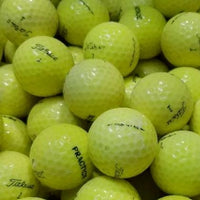 Titleist Tour Practice/NXT Yellow Used Range Golf Balls B-C Grade | One lot of 1672 (6785601765458) (6785602355282)